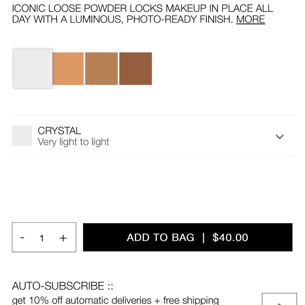 NARS LIGHT REFLECTING™ SETTING POWDER - LOOSE - Picture 5 of 10